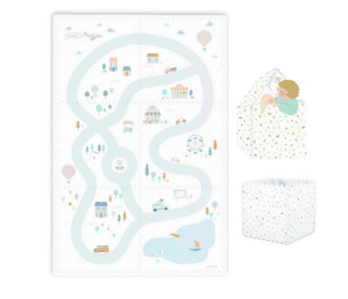 PLAY & GO 3-IN-1 PUZZELTAPIJT DORP