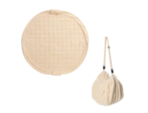 PLAY & GO BLOOM ORGANIC BABYMAT & BAG OAK TEDDY