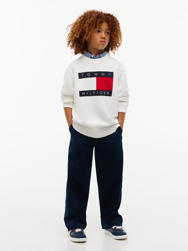 TOMMY HILFIGER CHINO DARK BLUE