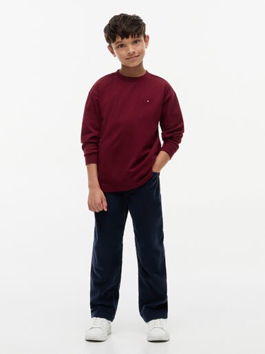 TOMMY HILFIGER T-SHIRT ESSENTIAL BURGUNDY