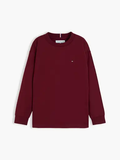 TOMMY HILFIGER T-SHIRT ESSENTIAL BURGUNDY