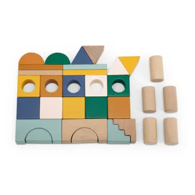 TRIXIE HOUTEN BLOKKENSTAD 31 STUKS