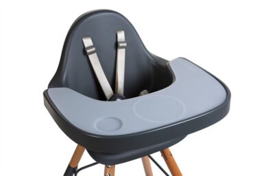 CHILDHOME EVOLU EETTABLET ANTRACIET+ SILICONE PLACEMAT - GRIJS
