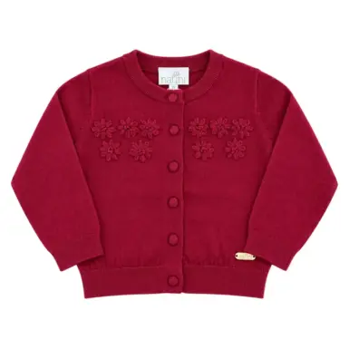 NATINI GILET FLORANCE BORDEAUX