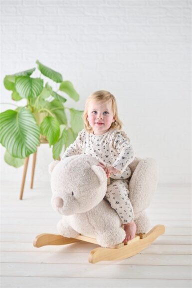 NATTOU SCHOMMELPAARD TEDDY BEER BEIGE
