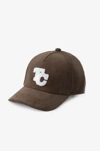 TARTINE ET CHOCOLAT CAP RIBBED CHOCOLATE EMBRODERY