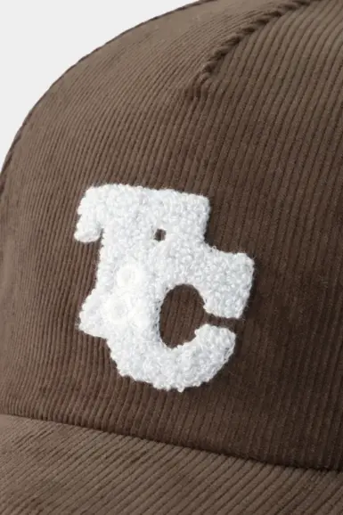 TARTINE ET CHOCOLAT CAP RIBBED CHOCOLATE EMBRODERY