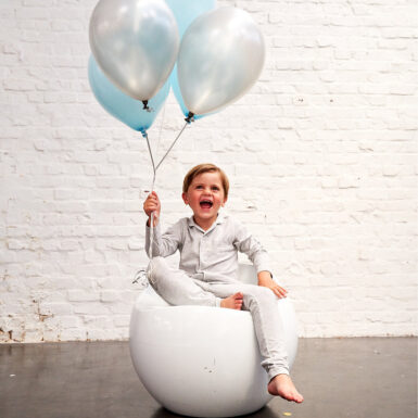 TEDDIES&STORIES PYJAMA MATHEO GREY - GRIJS