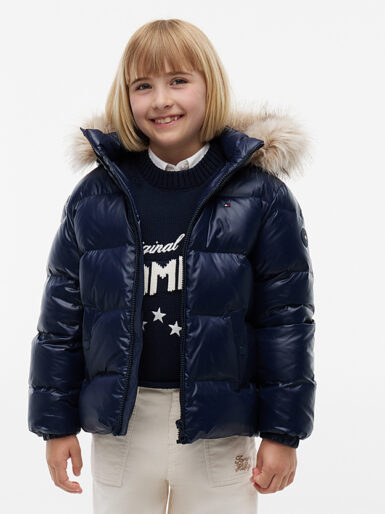 TOMMY HILFIGER DONSJAS DARK BLUE